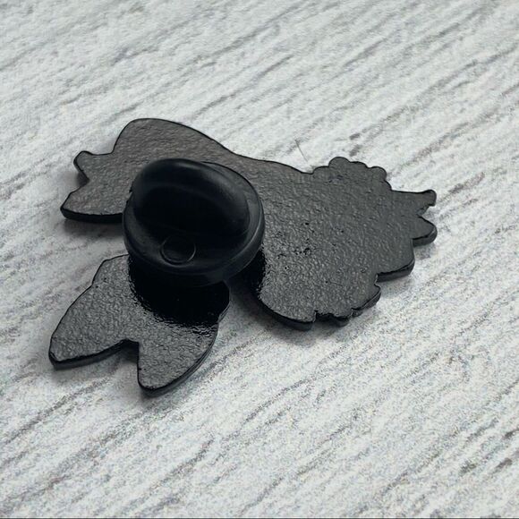 Fox Don’t Talk To Me Enamel Pin/ Brooch Lapel - Picture 5 of 6